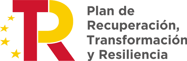 Logo Plan de Recuperacion, Transformacion y Resiliencia